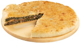 Осетинский пирог с сыром и свек. лист - Фото
