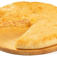 Пирог с ветчиной из индейки и сыром Фото