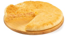 Пирог с ветчиной из индейки и сыром - Фото