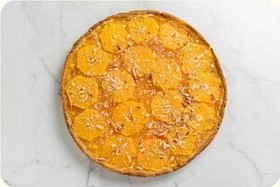 Пирог апельсиновый с миндалем - Фото