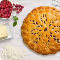 Малиновый пирог (сдобное тесто) Фото