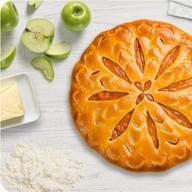 Пирог с яблоками (сдобное тесто) Фото