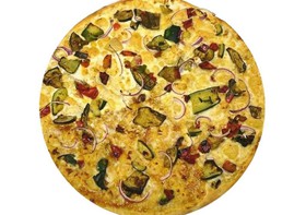 Овощи гриль пицца - Фото
