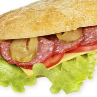 Сэндвич с салями Фото