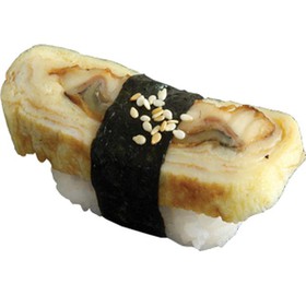 Омлет с копченым угрем суши - Фото