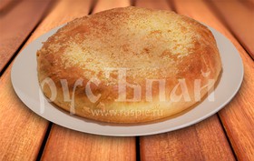 Пирог с печенью и свежей капустой - Фото