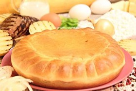 Пирог с печенью ягненка и картофелем - Фото