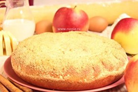 Пирог с яблоком - Фото