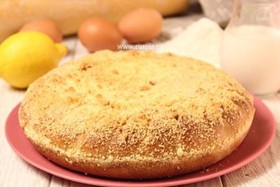 Пирог с лимоном - Фото