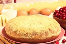Пирог с клюквой - Фото