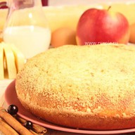 Пирог с яблоком и черноплодной рябиной Фото