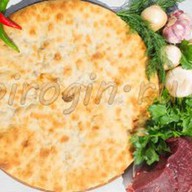 Осетинский пирог с говядиной и грибами Фото