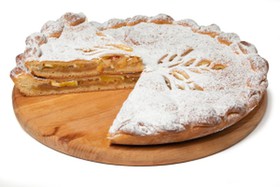 Осетинский пирог с яблоками - Фото