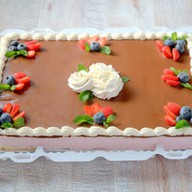 Муссовый торт "Малина-Шоколад" Фото