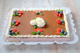 Муссовый торт "Малина-Шоколад" - Фото