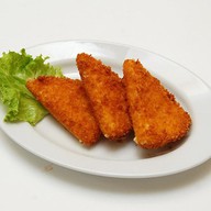 Сыр жареный Фото