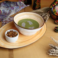 Крем-суп из брокколи с копченым сомом Фото