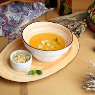 Крем-суп из тыквы с копченым перцем Фото