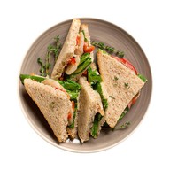 Сэндвич с креветкой Фото
