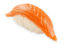 Суши свежий лосось - Фото