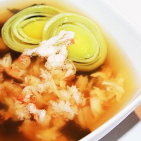 Мисо суп с крабом - Фото