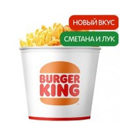 Кинг букет креветки сметана и лук - Фото