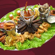 Большая пивная закуска Фото