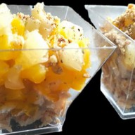 Шот курица с ананасом Фото