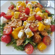 Курица с манго Фото