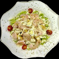 Цезарь с креветкой Фото