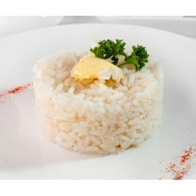 Рис припущенный со сливочным маслом - Фото