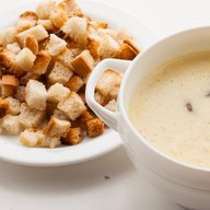 Сырный суп с шампиньонами Фото
