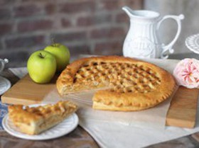 Пирог с яблоком - Фото