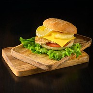 Экзобургер с ананасом Фото