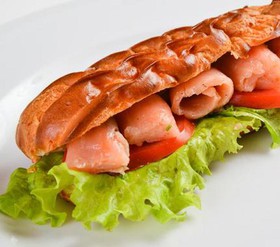 Эклер-сэндвич рыбный - Фото
