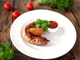 Колбаска-гриль из баранины и курицы - Фото
