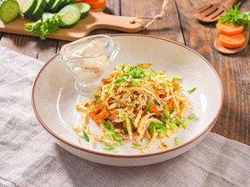 Салат с копчёной курицей - Фото