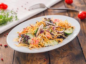 Салат с говядиной и картофелем пай - Фото