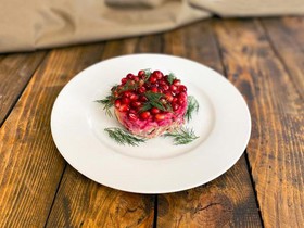 Гранатовый браслет салат - Фото