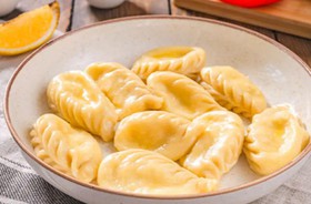 Вареники с творогом сладкие замороженные - Фото