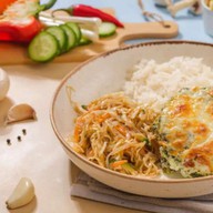 Филе белой рыбы с шампиньонами Фото