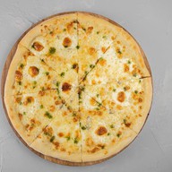 Four slices of cheese Фото