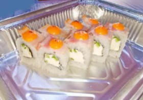 Запечённый ролл с беконом - Фото