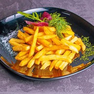 Картофель фри + сырный соус Фото