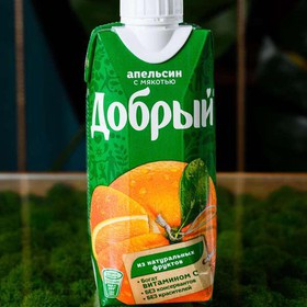Сок Добрый апельсин с мякотью - Фото