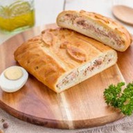 Кулебяка с горбушей Фото