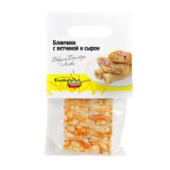 Блинчики с ветчиной и сыром замороженные Фото