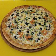 Браш пицца (мясное ассорти) Фото