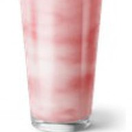 Молочный коктейль клубничный Фото