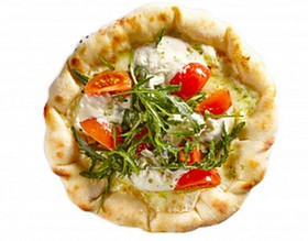 Пицца с сыром "Страчателла" - Фото